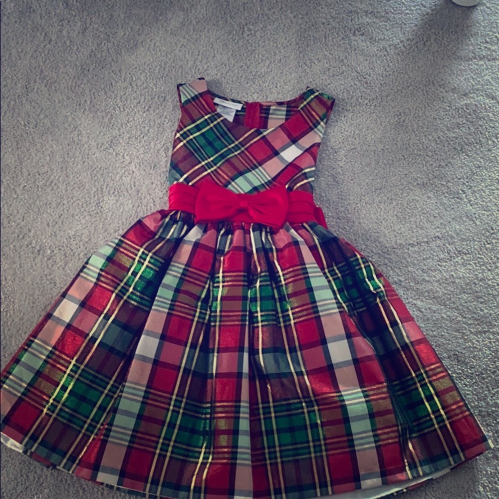 A Christmas dress with little cardigan